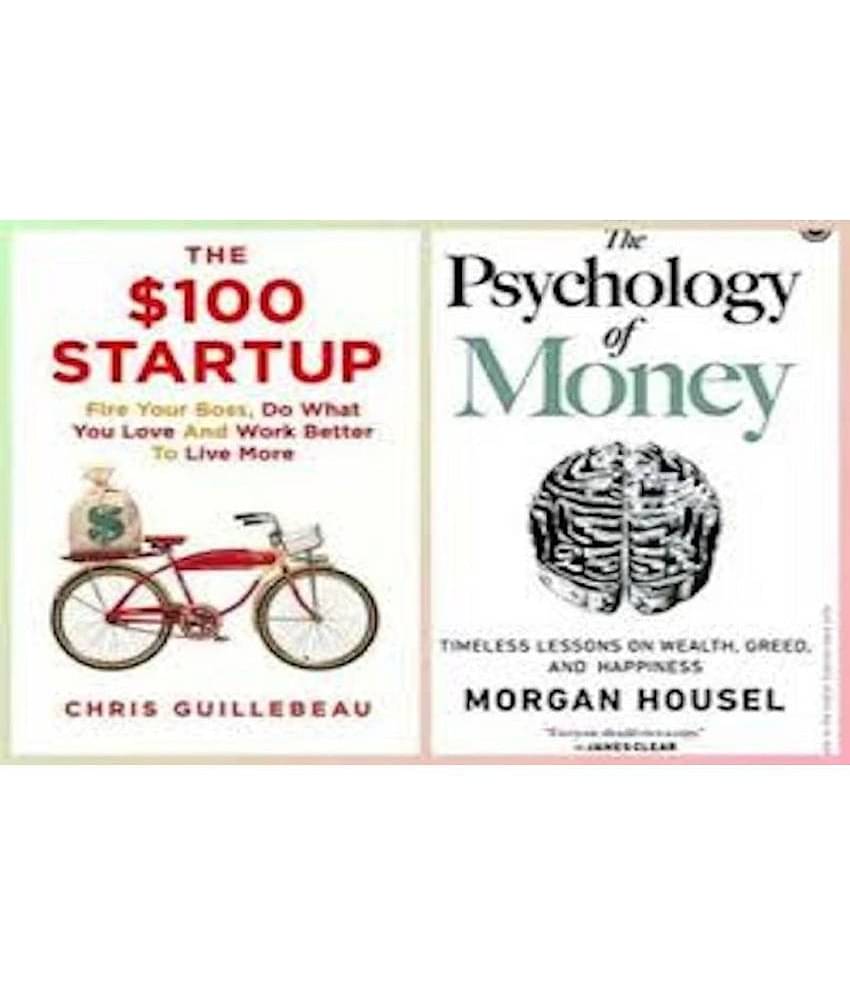 Combo Of 2 (The ,100 Startup + The Psychology Of Money)