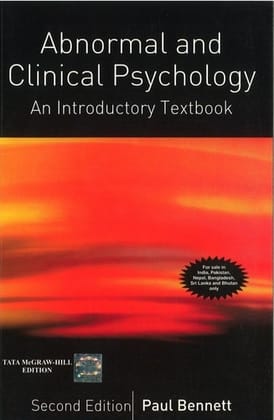Abnormal and clinical psychology 2/ed