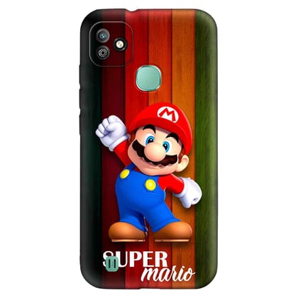 Illustrator Super Mario SMART HD  Premium Embossed Mobile cover