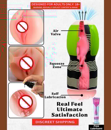 Best Male Stroker with Realistic Soft Silicon Vagina Masturbator Cup Sex Toys for Men Secret Pocket Pussy Masturbation sleeve with Free Lube – Naughty Nights