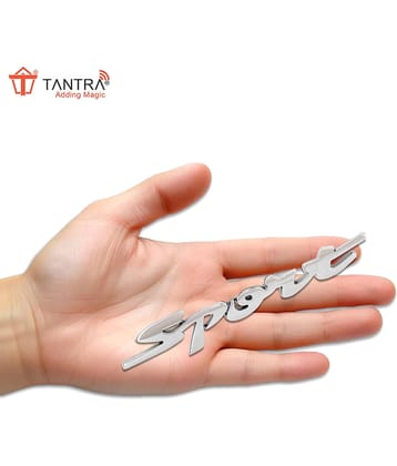 Tantra 3D Logo In Car Sticker