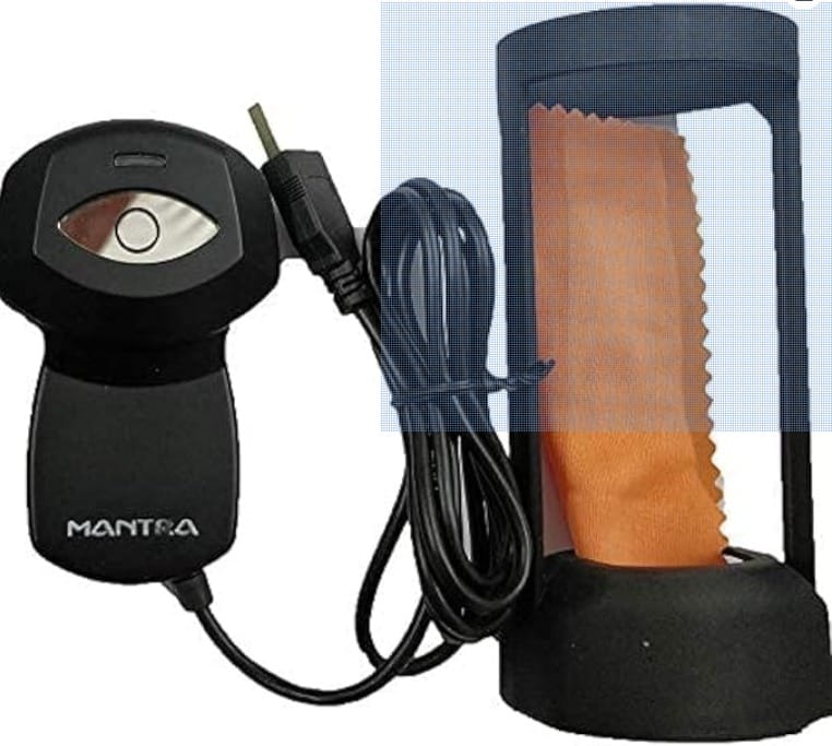 Mantra MIS100V2 Single IRIS Scanner Corded Portable Scanner with RD Service