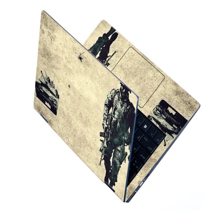 Full Body Army Laptop Skin Stickers Decal Cover for All Models (Size 15.6 inch) ANM-71