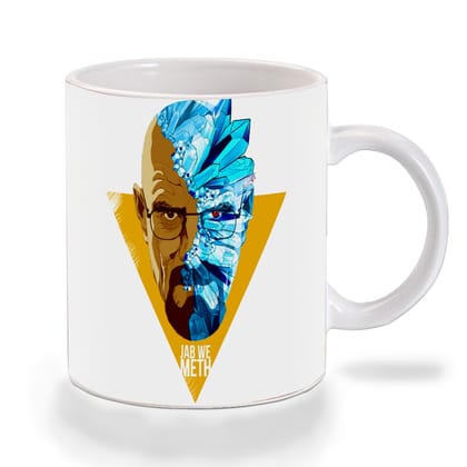 Multicolor Breaking Bad Jab We Meth Ceramic Mug