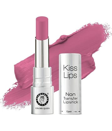 Colors Queen Kiss Lips Matte Lipstick Smudge Proof & Long Stay Lipstick Honey Love (Shade - 08)