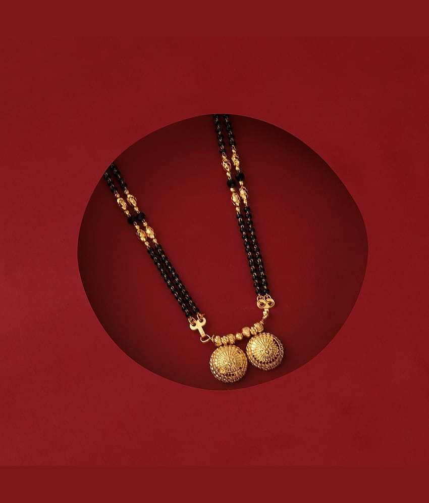 Bhagya Lakshmi Golden Mangalsutra ( Pack of 1 )