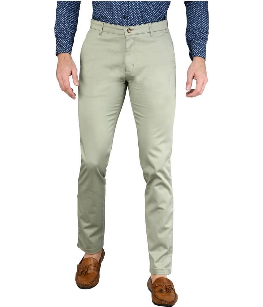 SAM & JACK Green Slim -Fit Chinos