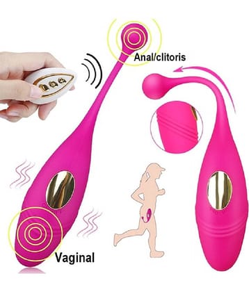 WIRELESS REMOTE CONTROLLED FISH SHAPED VIBRATING EGG IN 10 VIBRATION MODES WITH USB CHARGING OPTION SEX TOY FOR WOMEN  (LOW PRICE)