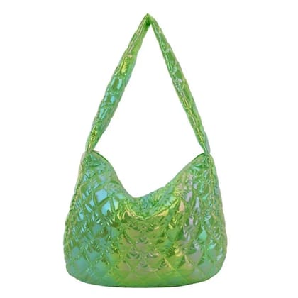 New Autumn Winter Ladies Tote Handbags Laser Cotton Padded Shoulder Bag New Autumn Winter Ladies Tote Handbags Laser Cotton Padded Shoulder Bag