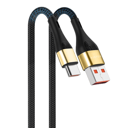 Type C 3A USB Cable-Black / Pack Of 1