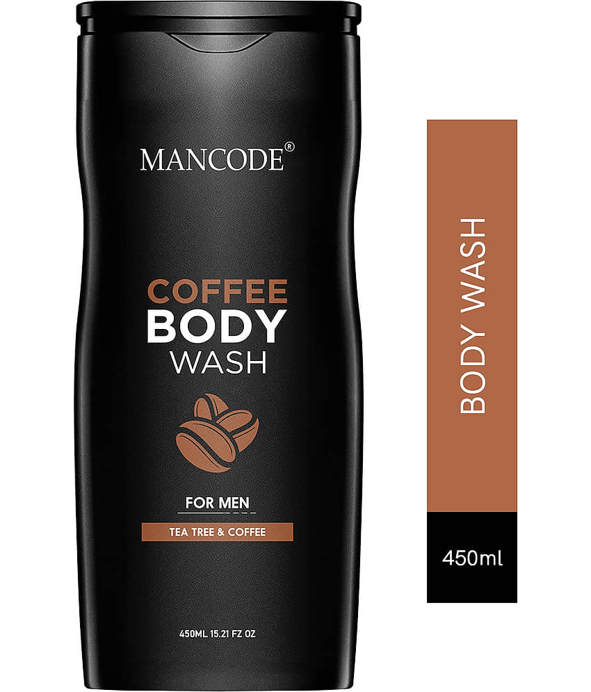 Mancode Coffee Body Wash For Men , Face with Coffee and Natural Oils Extract ,450 ml (Pack of 1)