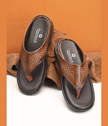 PRODOCK Tan Men's Thong Flip Flop