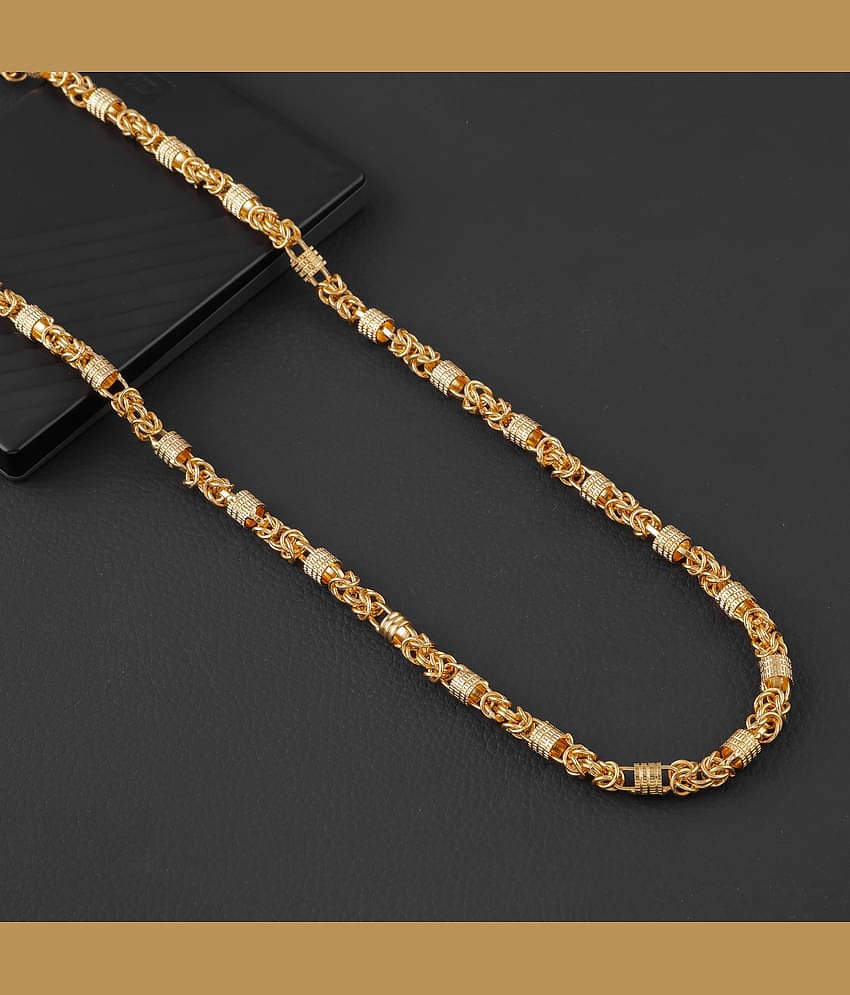 MGSV Gold Plated Brass Chain ( Pack of 1 )
