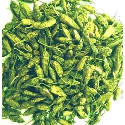 Dehydrated Green Chilli (1kg) | Sun-Dried & Flavorful | Culinary Spice & Seasoning