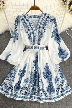 Ocean Breeze Dress-XXS