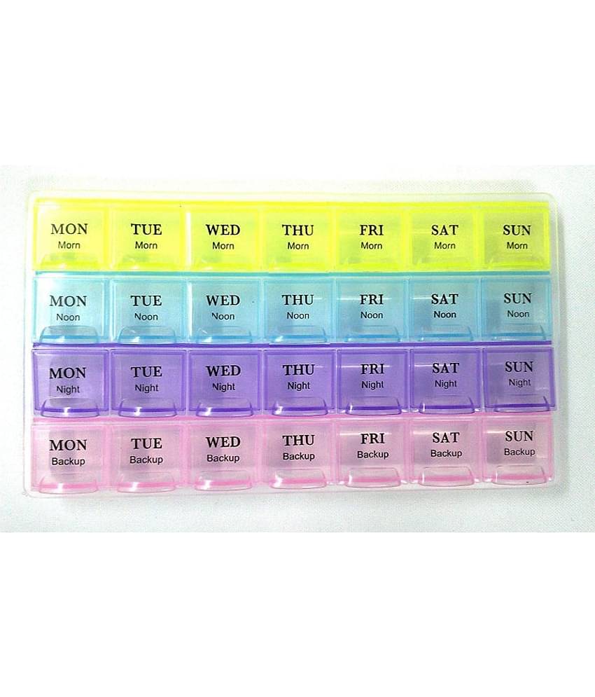 28 Days Pill Box