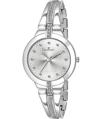 EDINARO Stainless Steel Round Womens Watch