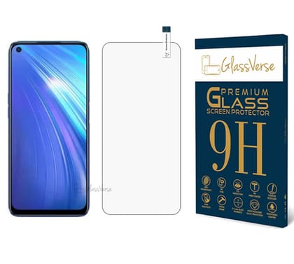GlassVerse 9H Tempered Glass For Realme 6 Smartphone(Pack Of 1) With Free Installation Kit Full Screen Coverage If Received Damaged-6.5 Inch GlassVerse 9H Tempered Glass For Realme 6 Smartphone(Pack Of 1) With Free Installation Kit Full Screen Coverage I