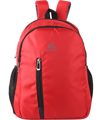 Nice Purse Red Polyester Backpack For Kids
