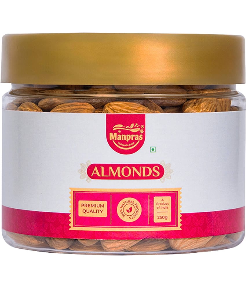 MANPRAS Premium Almond 250Gm (Pack of 1)