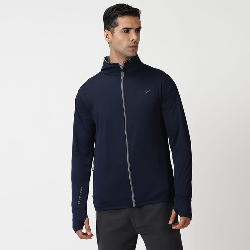 Sunscreen Jacket - Certified UPF 50+ Jacket for Sun Protection-NAVY / S