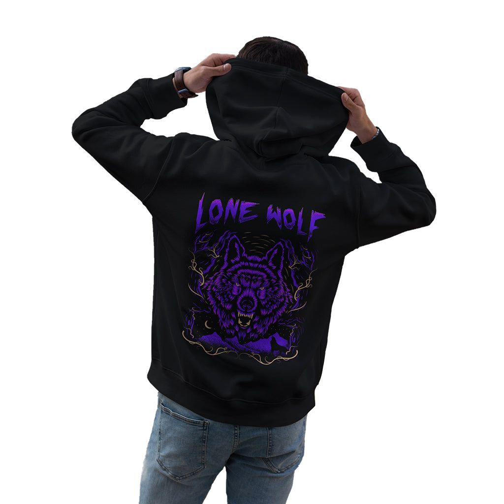 Lone Wolf | Hoodie-S