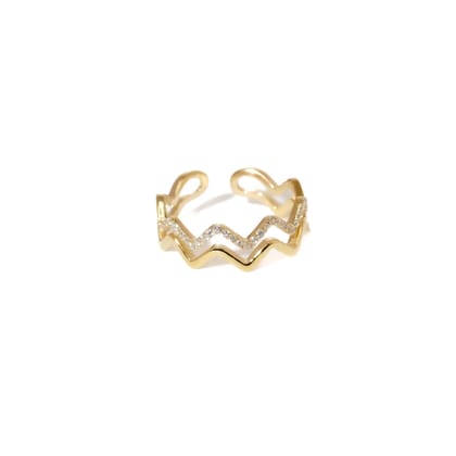 Matelda Ring | 925 Silver Ring for Women-Silver