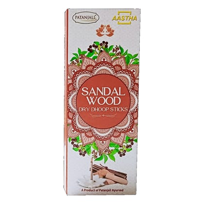 Patanjali Aastha Dry Dhoop Sticks Sandal-8N