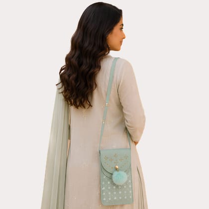 Blush Bloom Mobile Sling Bag