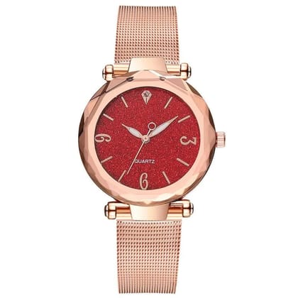 Beat-Stainless Steel / Watch / Red
