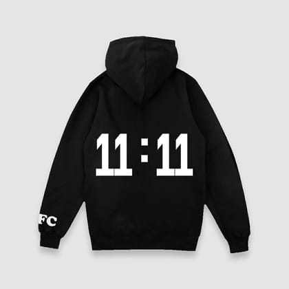 11:11 Hoodie-S / Black