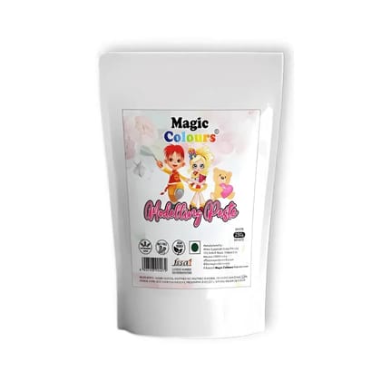 White Colour Modelling Paste For Cakes by Magic Colours 250 Gram