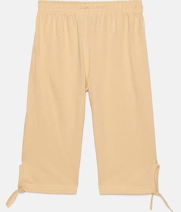 Sini Mini Pack of 1 Girls Cotton Capris ( Multicolor )