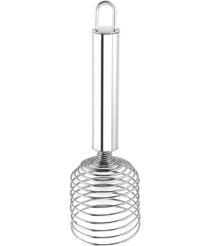 Analog kitchenware Steel Silver Hand Beater 12