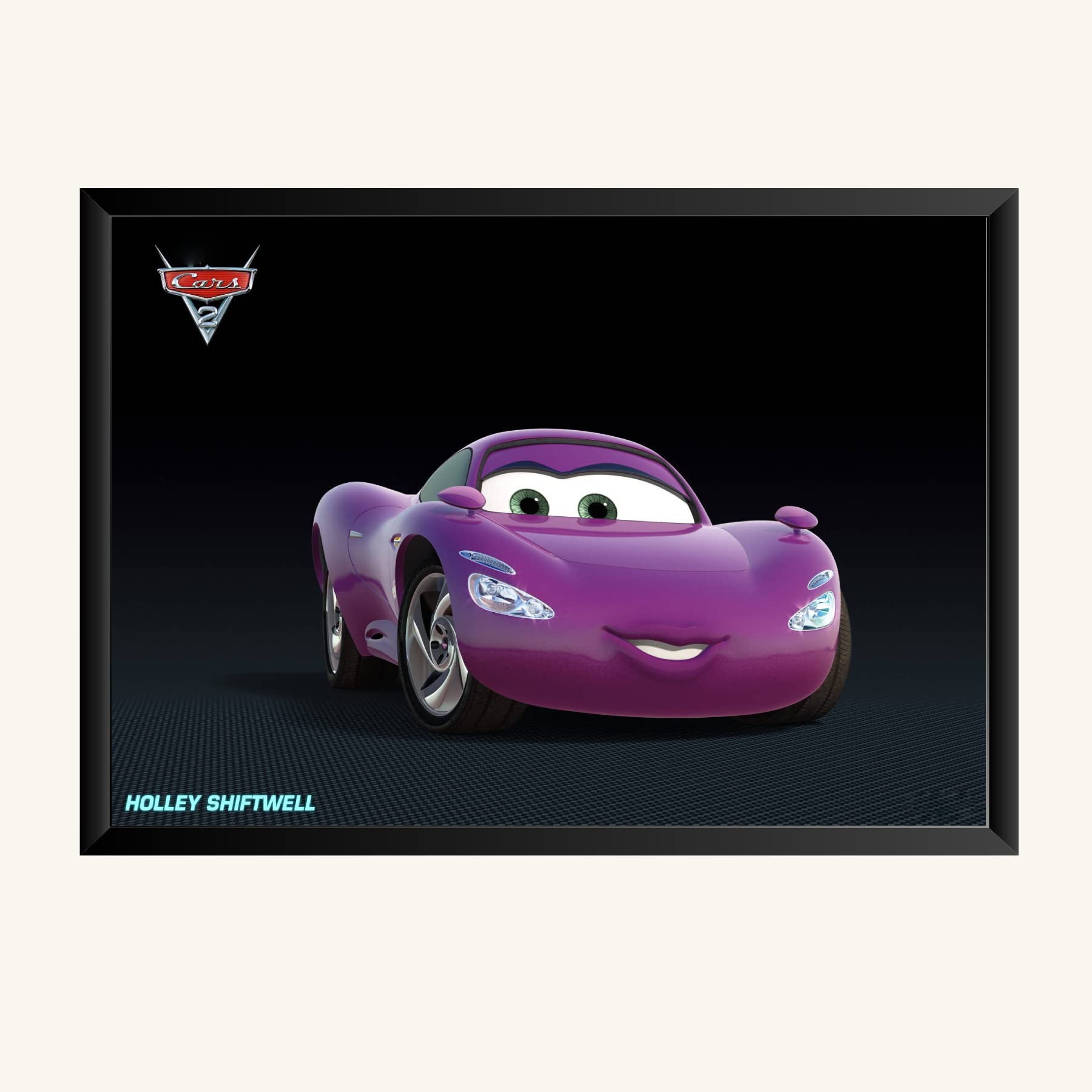 NOKKES Dark Blue Cars 2 Photo Frame Poster 8X12inch Photo Mate Paper Wall Decoration For Home Office Wall Photo Frame Poster