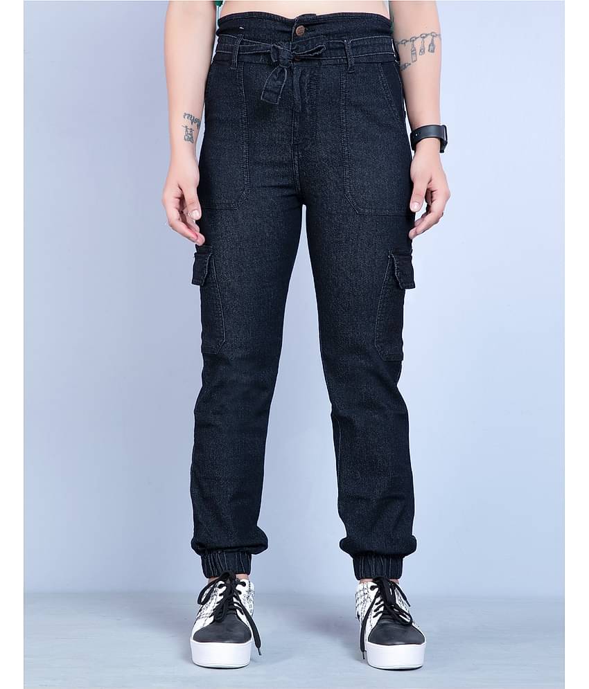Rea-lize Cotton Jeans - Black