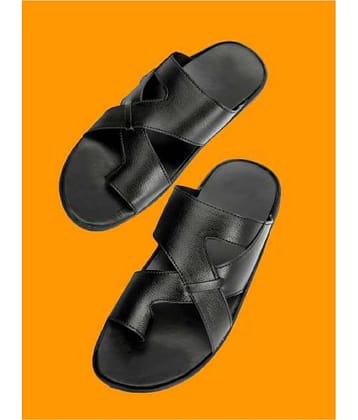 LYO EAGER - Black Men's Sandals