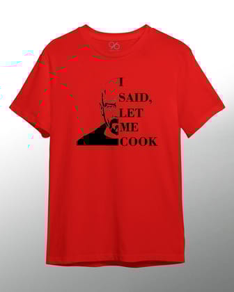 Let Me Cook (Black)-Small / Red
