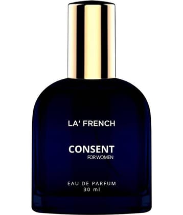 LA FRENCH - Consent Eau De Parfum (EDP) For Women 30 ( Pack of 1 )