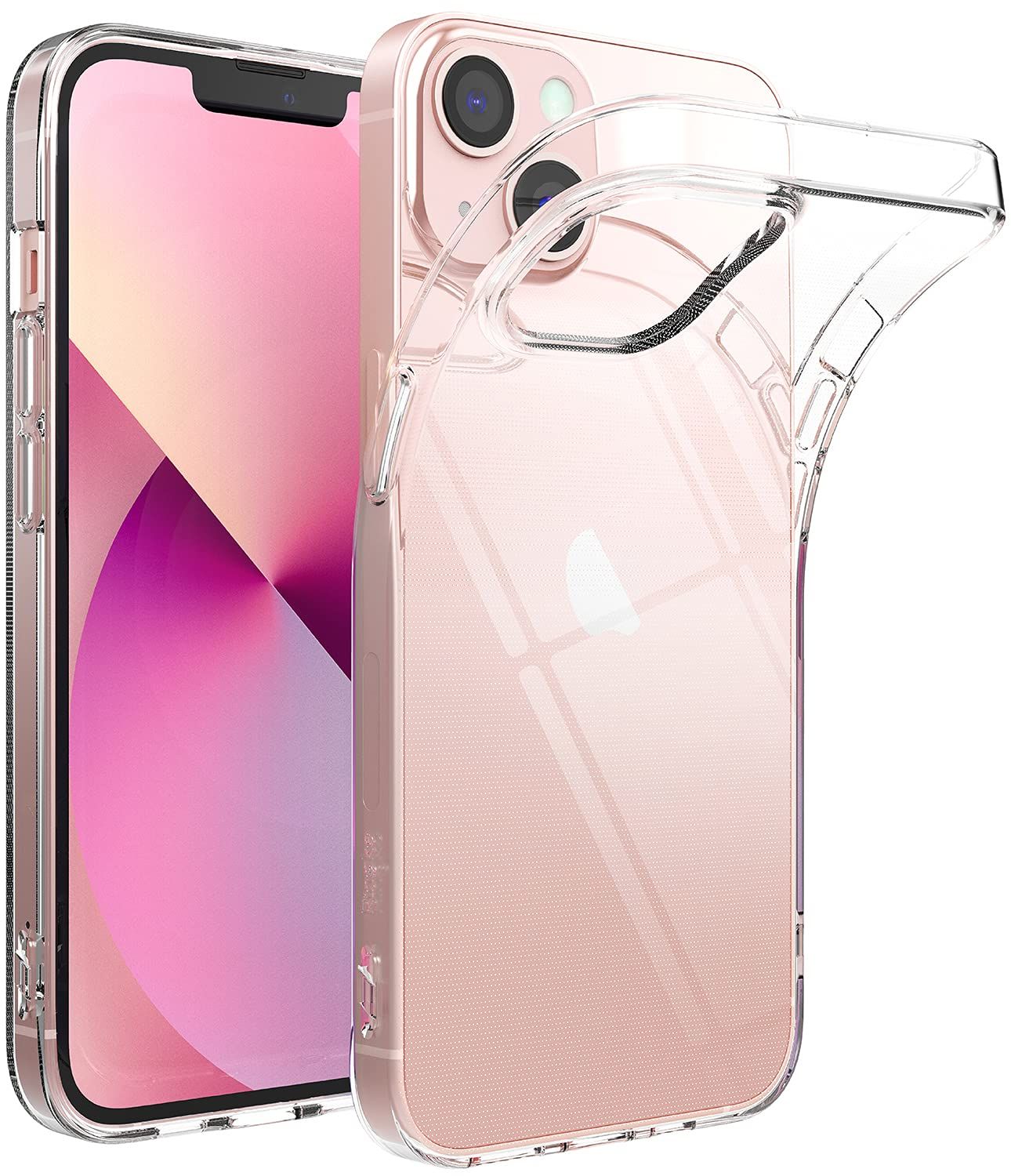 (Refurbished) iPhone 13 Back Cover Case | Air - Glitter Clear