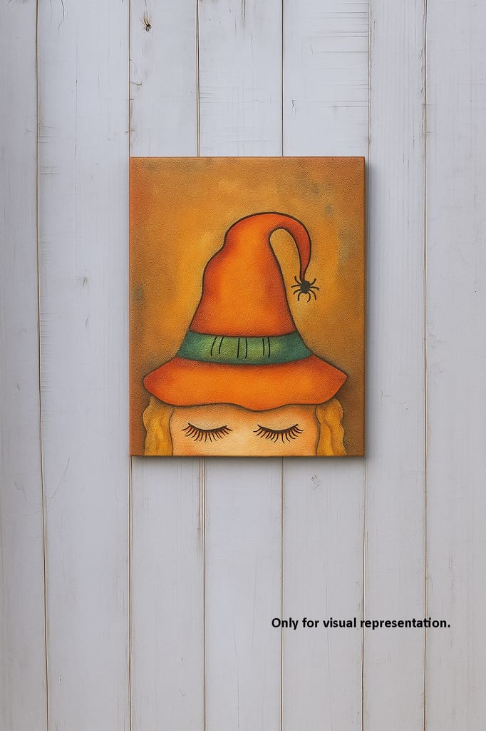 Dbeautify's MDF DIY Traditional Painting – Witch Hat