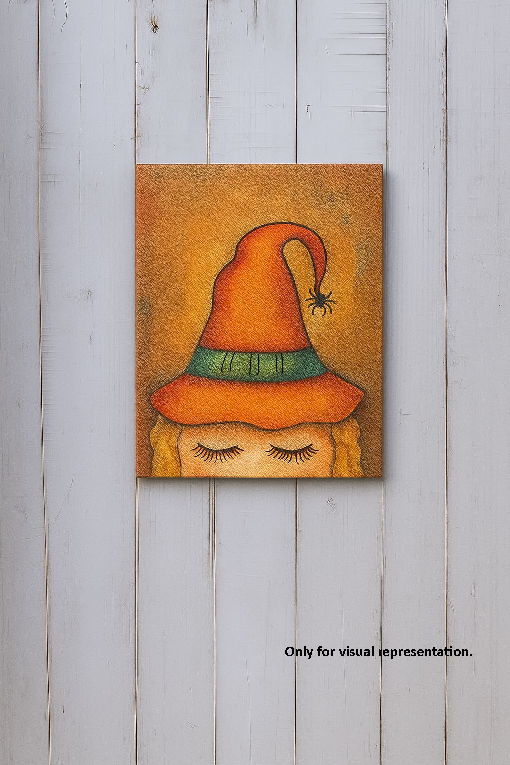 Dbeautify's MDF DIY Traditional Painting – Witch Hat