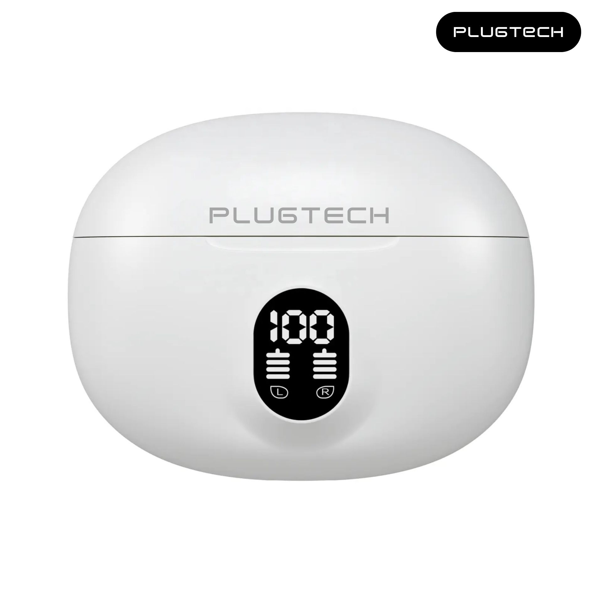 PlugTech GoPods G2 TWS Earbuds - Bluetooth V5.4, Truly Stereo Sound, Upto 30 H Long-Lasting Battery, IPX4 Water-Resistant