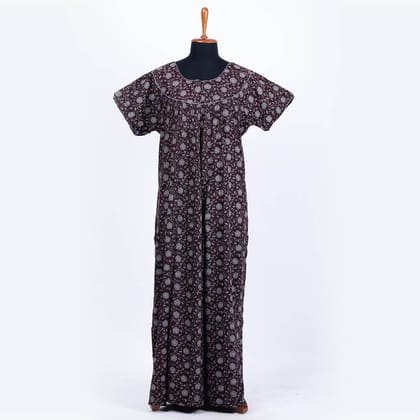 Nstyle Rayon Nighty PLEATED 2XL