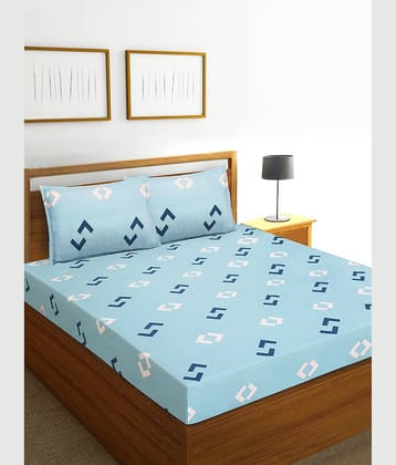 Home Candy Microfiber Double Bedsheet ( Beige )