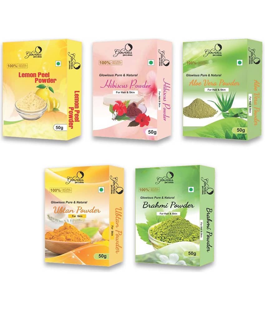 glowious - Skin Toning Face Pack for Normal Skin ( Pack of 5 )