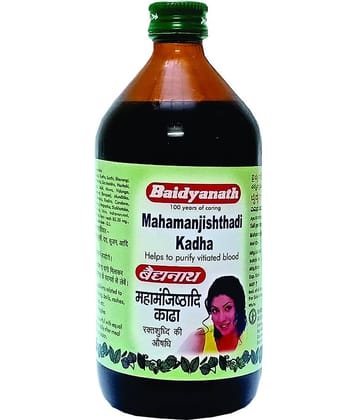Baidyanath Mahamanjisthadi Kadha(Immunity Boosters) Liquid 450 Ml Pack of 1