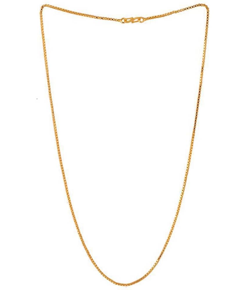 shankhraj mall Gold Plated Chain ( Set of 1 )