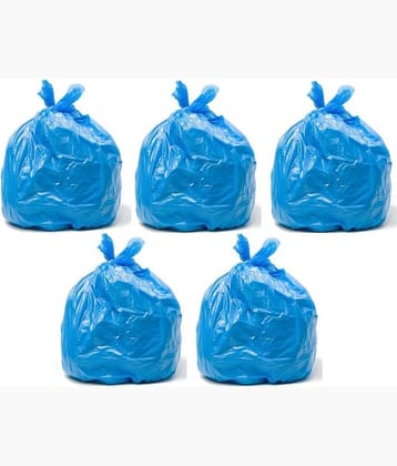 Ci Light Blue Virgin Plastic Dustbin and Garbage bags