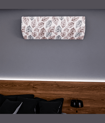 Single PVC Beige AC Cover for 1 Ton Split AC